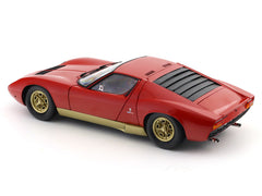 1968 Lamborghini Miura P400 red 1:18 Kyosho licensed premium diecast scale model car collectible