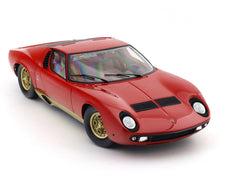 1968 Lamborghini Miura P400 red 1:18 Kyosho licensed premium diecast scale model car collectible