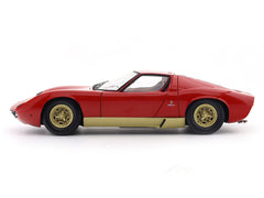 1968 Lamborghini Miura P400 red 1:18 Kyosho licensed premium diecast scale model car collectible