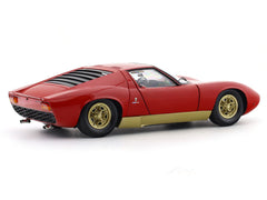 1968 Lamborghini Miura P400 red 1:18 Kyosho licensed premium diecast scale model car collectible