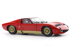 1968 Lamborghini Miura P400 red 1:18 Kyosho licensed premium diecast scale model car collectible