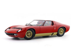 1968 Lamborghini Miura P400 red 1:18 Kyosho licensed premium diecast scale model car collectible