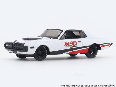 1968 Mercury Cougar R Code MSD 1:64 M2 Machines licensed diecast scale model car 11228-121
