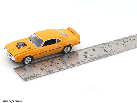 1968 Pontiac Firebird 400 H O orange 1:64 M2 Machines licensed diecast scale model car 11228-118
