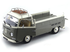 1968 Volkswagen T2 Pick-Up grey 1:18 Solido diecast Scale Model collectible