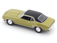 1969 Chevrolet Camaro RS golden 1:64 M2 Machines licensed diecast scale model car 11228-111