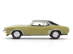 1969 Chevrolet Camaro RS golden 1:64 M2 Machines licensed diecast scale model car 11228-111