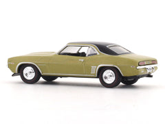 1969 Chevrolet Camaro RS golden 1:64 M2 Machines licensed diecast scale model car 11228-111
