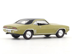 1969 Chevrolet Camaro RS golden 1:64 M2 Machines licensed diecast scale model car 11228-111