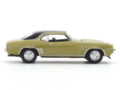 1969 Chevrolet Camaro RS golden 1:64 M2 Machines licensed diecast scale model car 11228-111