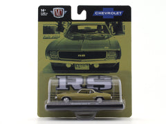 1969 Chevrolet Camaro RS golden 1:64 M2 Machines licensed diecast scale model car 11228-111