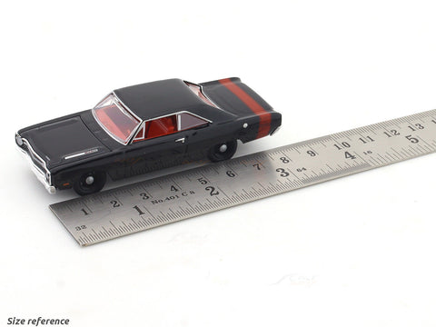 1969 Dodge Dart Swinger 340 black 1:64 M2 Machines licensed diecast scale model car 11228-111