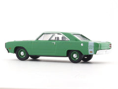 1969 Dodge Dart Swinger 340 green 1:64 M2 Machines licensed diecast scale model car 11228-108