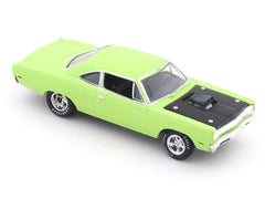 1969 Plymouth Road Runner 440 green 1:64 M2 Machines licensed diecast scale model car 11228-121