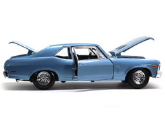 1970 Chevrolet Nova SS Coupe blue 1:18 Maisto diecast Scale Model car