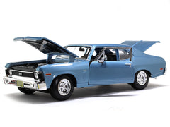 1970 Chevrolet Nova SS Coupe blue 1:18 Maisto diecast Scale Model car