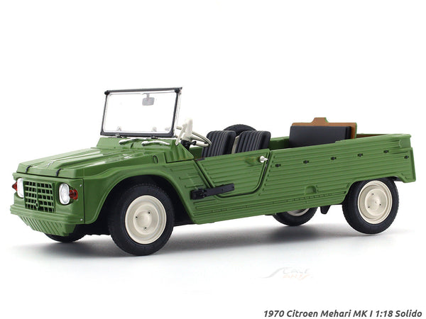 1970 Citroen Mehari MK I green 1:18 Solido diecast Scale Model collectible