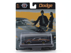 1970 Dodge Charger R/T 440 6-Pack grey 1:64 M2 Machines licensed diecast scale model car 11228-118