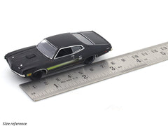 1970 Ford Torino GT 429 SCJ black 1:64 M2 Machines licensed diecast scale model car 11228-109