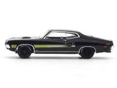 1970 Ford Torino GT 429 SCJ black 1:64 M2 Machines licensed diecast scale model car 11228-109