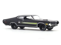 1970 Ford Torino GT 429 SCJ black 1:64 M2 Machines licensed diecast scale model car 11228-109