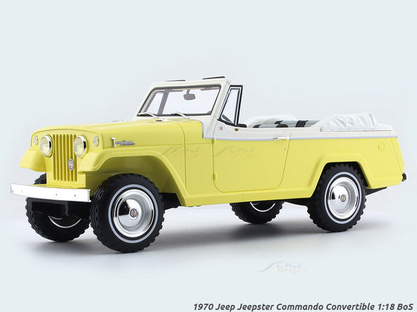 1970 Jeep Jeepster Commando Convertible 1:18 BoS Scale Model car collectible