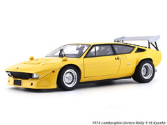 1974 Lamborghini Urraco Rally yellow 1:18 Kyosho diecast scale model car collectible