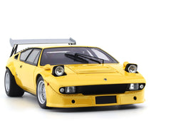 1974 Lamborghini Urraco Rally yellow 1:18 Kyosho diecast scale model car collectible