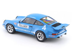 1974 Porsche 911 IROC Riverside Blue 1:18 Solido licensed diecast scale model car collectible