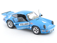 1974 Porsche 911 IROC Riverside Blue 1:18 Solido licensed diecast scale model car collectible