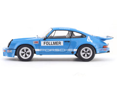 1974 Porsche 911 IROC Riverside Blue 1:18 Solido licensed diecast scale model car collectible