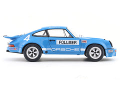 1974 Porsche 911 IROC Riverside Blue 1:18 Solido licensed diecast scale model car collectible