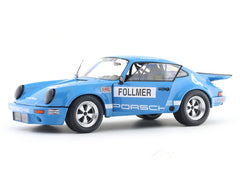 1974 Porsche 911 IROC Riverside Blue 1:18 Solido licensed diecast scale model car collectible