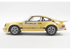 1974 Porsche 911 IROC No1 Emerson Fittipaldi Yellow 1:18 Solido Licensed Diecast Scale Model Car Collectible