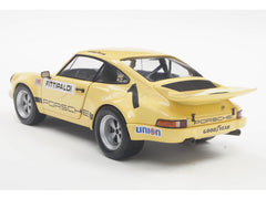 1974 Porsche 911 IROC No1 Emerson Fittipaldi Yellow 1:18 Solido Licensed Diecast Scale Model Car Collectible