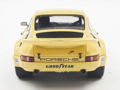 1974 Porsche 911 IROC No1 Emerson Fittipaldi Yellow 1:18 Solido Licensed Diecast Scale Model Car Collectible