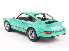 1974 Porsche 911 IROC Mint Green 1:18 Solido Licensed Diecast Scale Model Car Collectible