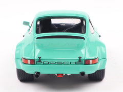 1974 Porsche 911 IROC Mint Green 1:18 Solido Licensed Diecast Scale Model Car Collectible