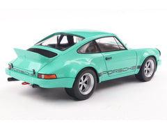 1974 Porsche 911 IROC Mint Green 1:18 Solido Licensed Diecast Scale Model Car Collectible