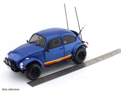 1975 Volkswagen Beetle Baja blue 1:18 Solido diecast scale model car collectible