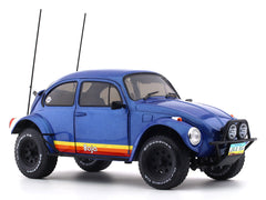 1975 Volkswagen Beetle Baja blue 1:18 Solido diecast scale model car collectible