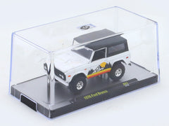 1976 Ford Bronco white 1:64 M2 Machines licensed diecast scale model car 32500-91