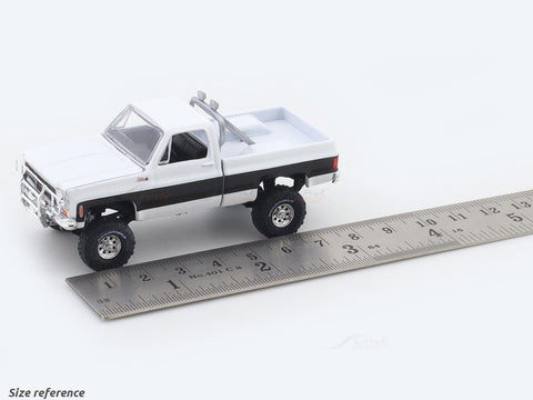 1976 GMC Sierra Grande 15 4x4 1:64 M2 Machines licensed diecast scale model car 32500-93