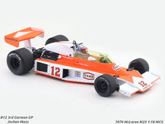 1976 McLaren M23 No 12 1:18 MCG Licensed Diecast Scale Model Car Collectible