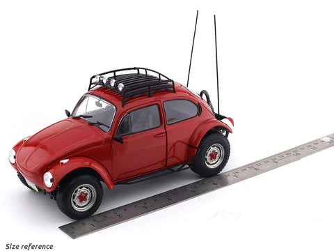 1976 Volkswagen Beetle Baja Red 1:18 Solido diecast scale model car collectible