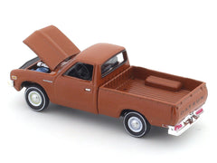 1977 Datsun Pickup brown 1:64 M2 Machines licensed diecast scale model car 32500-93