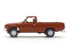 1977 Datsun Pickup brown 1:64 M2 Machines licensed diecast scale model car 32500-93