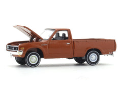 1977 Datsun Pickup brown 1:64 M2 Machines licensed diecast scale model car 32500-93