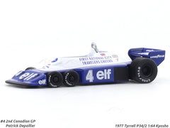 1977 Tyrrell P34/2 Canadian GP No 4 1:64 Kyosho licensed diecast scale model car miniature