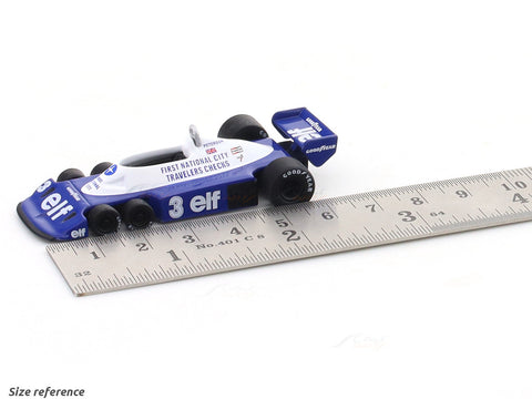 1977 Tyrrell P34/2 Japanese GP No 3 1:64 Kyosho licensed diecast scale model car miniature